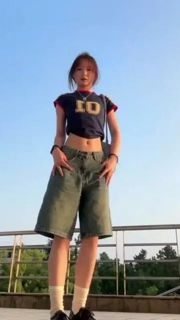 so cute jorts🥰#jorts#fyp#OOTD #emmiol 