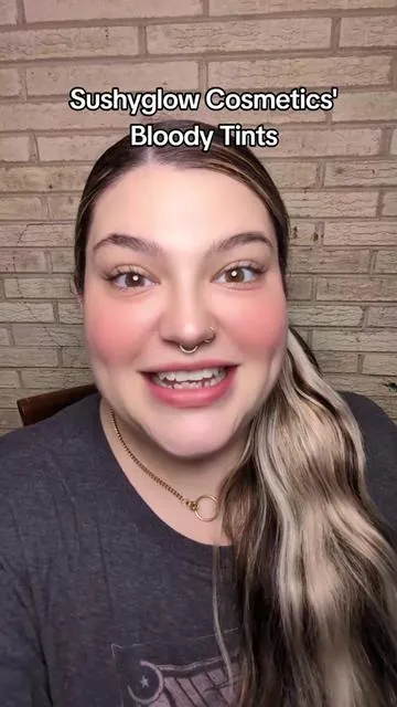 @sushyglowcosmetics🧚🏻‍♀️🍄 They're live, folks! Go, go, go! #sushyglow #sushyglowcosmetics #bloodytint #lipstain #liptint #viralmakeup #redlips 
