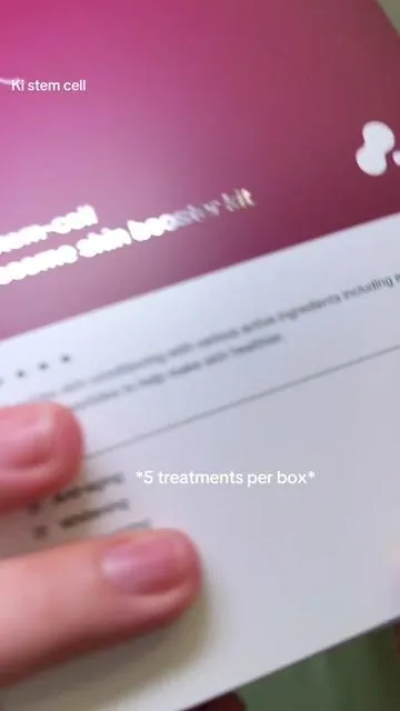 I saw the best results with this booster! The KI Stem Cell Skin Booster is great because it uses plant-based stem cell technology to rejuvenate the skin, improve elasticity, and promote collagen production. It helps reduce fine lines, hydrate deeply, and enhance overall skin texture, making the skin look fresher, firmer, and more youthful. #kistemcell #kistemcellskinbooster #stemcellskintreatment #skinbooster #exosometreatment 