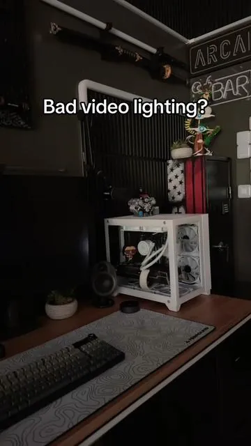 Adds that pop! #photography #lighting #rgb #led #spotlight #fyp #neewer 