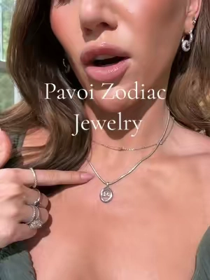 Pavoi jewelry zodiac necklace #pavoi #pavoijewelry #zodiac #zodiacsigns #jewelry 