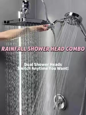 Dual Shower Heads — Switch Anytime You Want! hashtag#TikTokshopbacktoschool #shower #showertiktok #bathroomdecor  #bathroom #bathroomremodel #bathroomdesign  #hotelroom #homestyle #CleanTok #cleantiktok #washing  #foryou #fypage #cleaning #bodycare #life #share #Lifestyle  #healthy #homeproject #foru #LifeIsGood #lifeathome