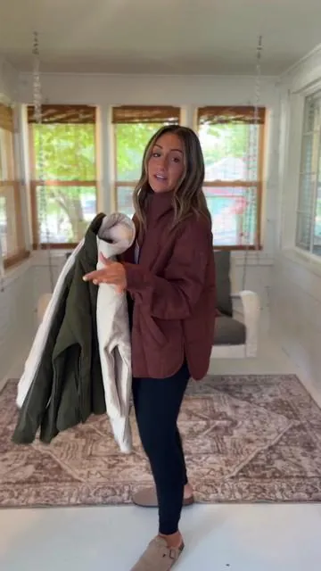 So cute! #jacket #coat #fall #fallfashion #womensfashion #sparkenergy 