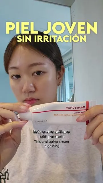 Les comparto la crema antiage MAS popular en Corea (se vendieron mas de 78 millones de unidades en Corea) 🇰🇷 Producto mencionado: 'Madeca Cream Time Reverse' de @centellian24_global  @centellian24_official #centellian24 #centellian24global  #antiage  #antiageingskincare  #antiarrugas #skincarecoreano  #cremahidratante  #pielmadura 