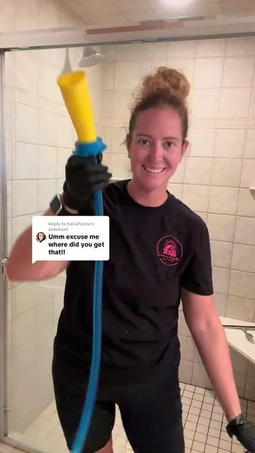 Replying to @KailaPierce the best thing to have as a cleaning business owner! #rinseroo #showercleaning #showerclean #lifeofacleaningbusinessowner #cleantoks #housecleaningservice #cleaningsupplies 