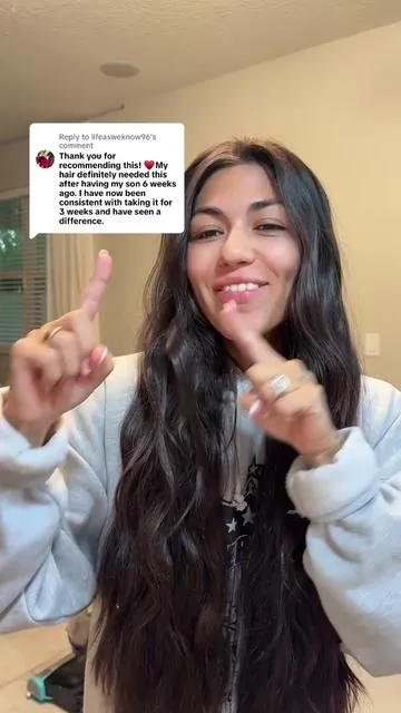Replying to @lifeasweknow96 when I’m telling you EVERYONE that I put onto this comes back telling me things just like this, it makes me sooo happy for you!! 😍🥰 #collagen #hairtok #longhair 