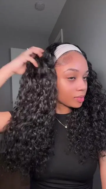 @UNice Hair @UNICE HAIR OFFICIAL  #wiginstall#wigtok#headbandwig#naturalhair#blackhairtiktok#beginnerfriendlywig#naturalhairline#protectivestyle 