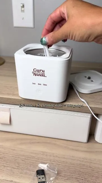Paid thousands for my kid’s smile, and this little gadget is the only thing keeping it clean #retainercleaner #braceslife #orthodontictips #dentalhygiene #alignercleaner #teensmile #orthodonticlife #guruNanda  #cleaningtips #mouthguardcleaner #tiktokshopcreatorpicks  @GuruNanda LLC  