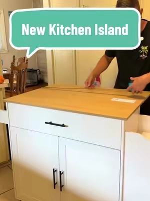 Keep utensils, dinnerware, and pantry items neatly stored with this multifunctional kitchen island—perfect for kitchens, dining rooms, or as a stylish coffee bar. #tiktokshopcreatorpicks #TikTokScenesContest #kitchenmakeover #storagesolutions #kitchenstyle 