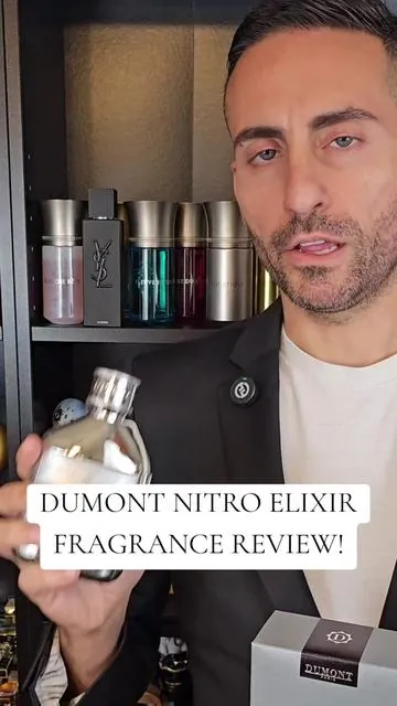 Dumont Nitro Elixir fragrance review! #fragrancetiktok #perfumetiktok #perfumetok #fragrancetok #redolessence 