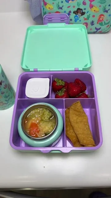 Lonchera para niños para la escuela súper completa y de muy buena calidad #lunchideas #lunchbox #kids #school #lunch #lunchboxforkids 