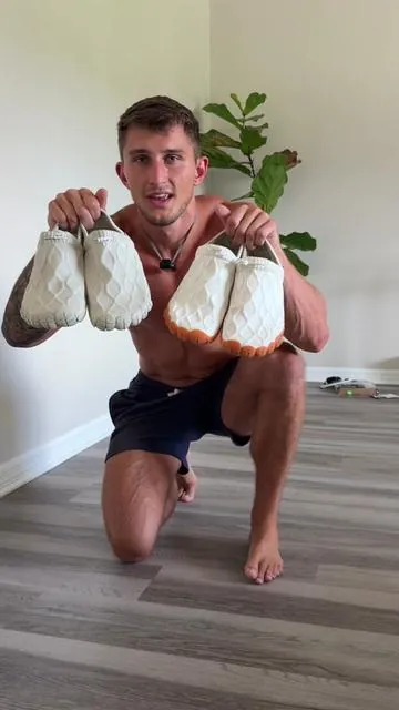 Got a new color of my favorite barefoot shoes! They are so affordable that you could buy many pairs and not break the bank. They slip on easy, feel like a sock with extra grip, and will help you strengthen your feet while you walk. I would highly recommend them to you. The link is in the bottom left corner of the video. #barefoot #barefootshoes 