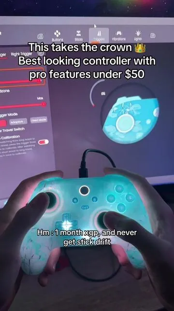The t7 pro is just mind blowing can’t believe it’s out @GameSir Official US #olebrandselect #gamesir #xbox #controller #blackice 