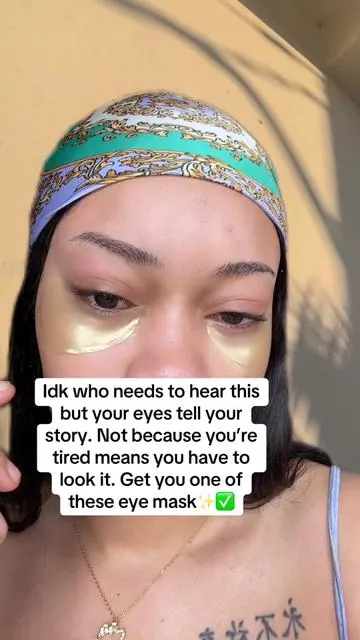 Click the link below to purchase. Thank me later❤️#eyemask #tiredeyes #darkcircles #fyp #viral 