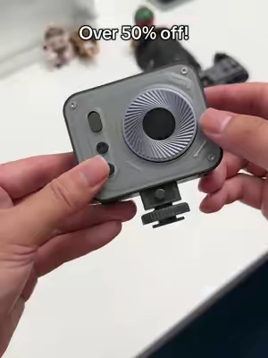 Now hype. Just something that actually helps.#smallrig #smallriglight #minilight #cameraequipment #ringlight #lighting #filmlight #contentcreators #contentcreatortips #photography #spotlightfinds #TikTokshopbacktoschool 