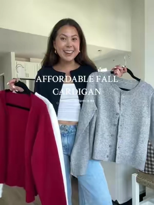 the coziest cardigan for fall! So good that I needed every color 🤭🤎🧺 #cardigan #fallcardigans #fallsweaters #cardiganoutfit #fallfashion 