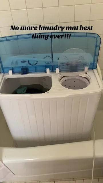 Great layndy machine if you don’t have hook ups!!!!!#laundryday #laundymachine #fyp #fypviral 