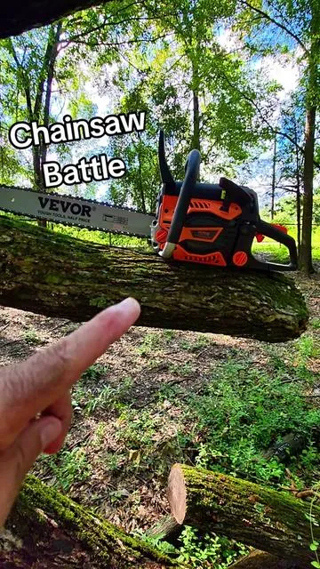 Chainsaw From Vevor. 18" and 52 CC @Vevor_US #chainsaw #saw #chainsaws #vevor 