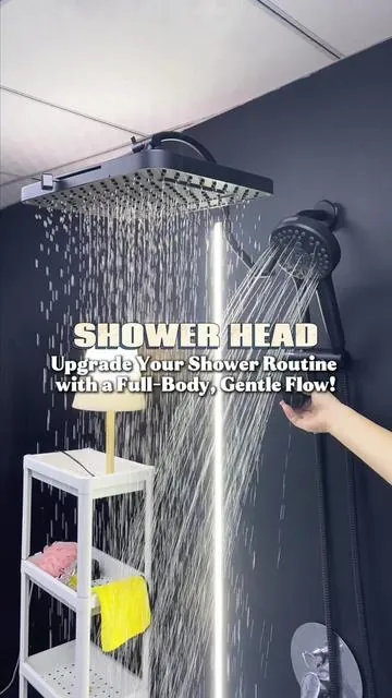 Realx Under a Soothing,Even Water Flow Every Time!#hashtag #tiktokshopbacktoschool #shower #showertok #showerhead #showerwithmoxie #tiktokshop #Loveyourboobs 