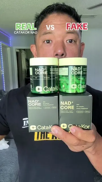 There is only 1 official Cata-KOR NAD. Here’s how to tell the difference #tiktokshopcreatorpicks #catakor #nad #tiktokshop #catakorpartner @Cata-Kor USA 
