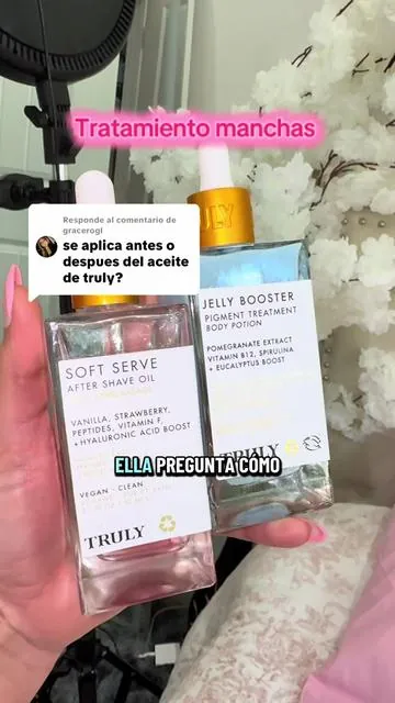 Respuesta a @gracerogl #Jelly Body Potion Pigment#Soft Serve After Shave#truly #trulyglowingselfielove @Truly Beauty #tiktokshopcreatorpicks 