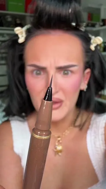 THINNEST EYELINER ON THE MARKET! #eyeliner #makeup #beauty 