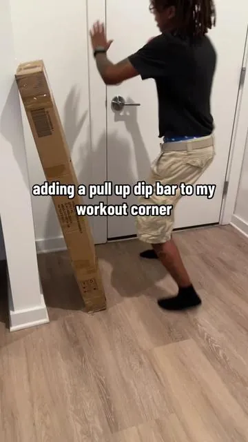 my lil workout corner is coming together slowly, time to get right mane💪🏾 #workout #athomegym #bodyroutine #fypシ #gymtok 