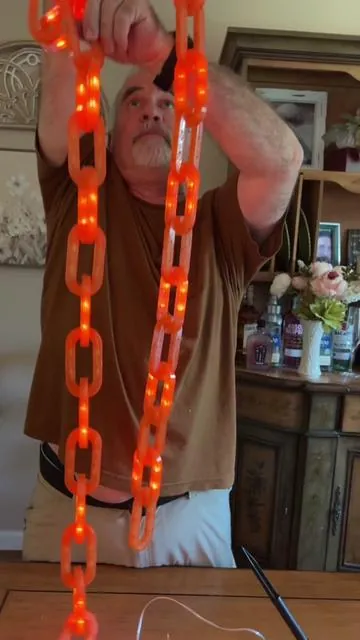 🎃 Spook up your space! 👻 ✨ 10ft of eerie glowing LED chain!!  🕸️ Haunted vibes, hassle-free setup. 🛒 Grab yours before they vanish! #HalloweenDecor #LEDLights #SpookySeason #spookydecor #outsidelights #HalloweenVibes #Halloween2025 #tiktokshopcreatorpicks #tiktokshoplabordaysale