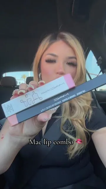 Mac lip combo 🫦👀🪄 #mac #maclipcombo 