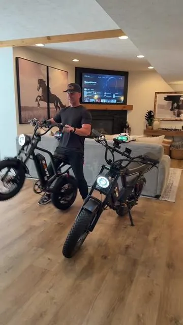 E-bikes for the whole family 😎 #ebike #ebikes #electricbike #tiktokshopcreatorpicks 