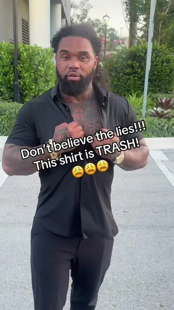 It’s the perfect dress shirt for men!!! Just don’t rip it off because we tested that feature and it’s a lie! 😂 @Alimens&Gentle can we get another shirt please!!! #fashion #mensfashion #wedding #dressshirt #tiktokshopcreatorpicks 