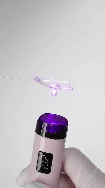 Test the power of the mini lamp! Get this lamp?  👉check my shop! #melodysusie #nailtools #nailtechcheck #naillamp #nailtechlife 