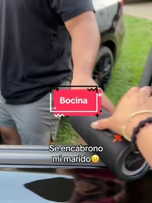 Se enojo😑 #bosina#bocinabluetooth#bocina 