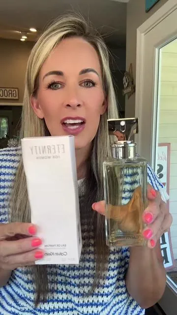 My favorite perfume Eternity by Calvin Klein #perfume #perfumetiktok #calvinklein #womensperfume #creatorsearchinsights 