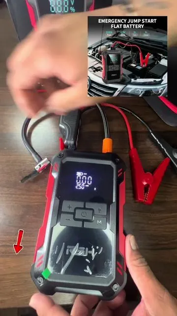 El mejor arrancador de bateria💯👏🏻 #arrancadordebateria #jumpstarter #bancodecarga #automovil #carro 
