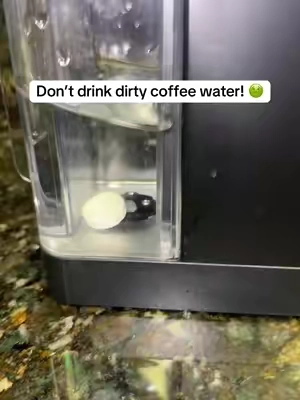 My coffee actually tastes good again after cleaning it  #coffeemachinecleaning #coffeemachinetablets #howtocleanacoffeemaker #coffeemakercleaner 