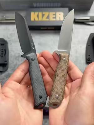 Tougher than MagnaCut?!! 💪 Kizer Fixed Blades for Bushcraft, Survival, Camping & EDC! #fixedblade #knife #bushcraft #edc #kizer  