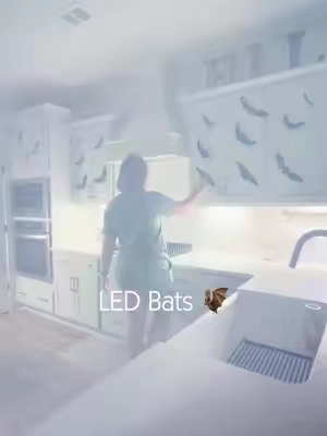 Halloween is upon us ☺️🦇 #batdecoration #ledbats #halloweendecor #halloween2025 #batdecoration 