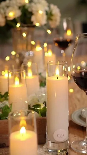 #LEDCandles #FlamelessCandles #RemoteControl #Timer #WeddingDecor #HomeDecor #Convenience #Safety #RomanticAmbiance 