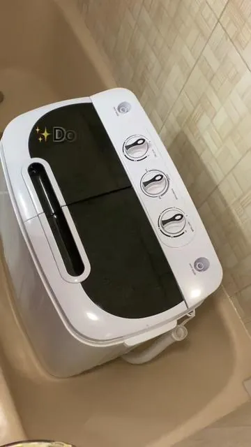 I LOVEE LOVEE LOVEE THIS LITTLE WASHING MACHINE AND ITS ON TIKTOK SHOPNOW WITH FREE SHIPPING ‼️ don’t miss out on a chance to get yourself one #mini ##washer##washingmachine##laundry##portable#costway #sahmtok #collegestudents #sahmlife 