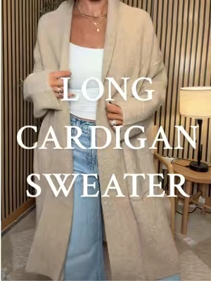 @Imily Bela long cardigan sweater actually obsessed with this! It's such a good basic sweater to have this fall and winter! #cardigan #cardigansweater #sweater #longsweater #longcardigan