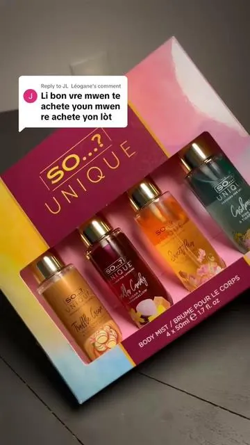 Replying to @JL  Léogane #SoFragrance #BodyMistSet #veganbeauty #dealsforyoudays #tiktokshopcreatorpicks 