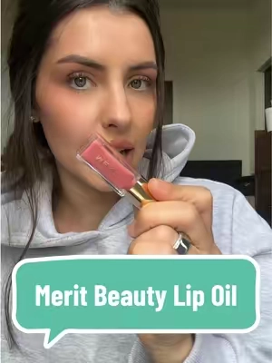 Probably my most asked about lip product that I wear  @MERIT Beauty #merit #meritbeauty #pointelle #lipoil 