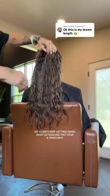 Replying to @Kate this roots to ends protocol is why 🤌🏼 Also why I’ve been exclusive with these products in my salon for the last five years: THE RESULTS 👏🏼 This IR clinical system (shampoo, conditioner and nightly serum) well not only cut your shutting down by 92% but it is been clinically proven to have thicker healthier hair coming in within 60 days especially when you lock in with the non-greasy serum nightly  Then when we add the damage pair leave in — that’s where things just start thriving! Mending your spleen back together, 425° heat protection, and a plant based keratin to keep you smooth and silky— this also has time-released technology to continue reparative work through the day.  This combo is why all my clients are so in love with their hair now  #hairtransformation #bronde #healthyhairtips #hairstylistsoftiktok #longhair 