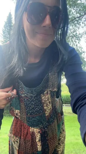 Love these @BLOOMCHICUSOFFICIAL patchwork paisley overalls - so cute and comfy! GET EM HERE 👇 #bloomchic #paisley #western #westernfashion #westernfashioninspo 
