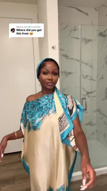 Replying to @Jorna🩵 it’s from TT shop, link in the orange cart 🤍  #moomoo #bubu #homedress #blackgirltiktok
