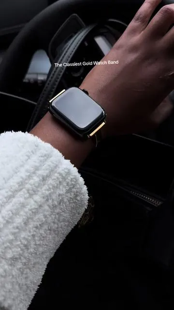 Talk about a makeover! 😍😍😍 @MissAIR #missairwatchbands #missair #goldwatchband #watchband 