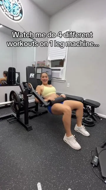 Now I can do a full leg workout at home😊 #homegym #legworkout #legextensionmachine #homegymequipment #tiktokshopsummersale 