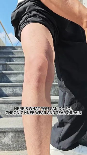 HERE'SWHATYOUCANDOFOR CHRONICKNEE WEAR AND TEAR ORPAIN#kneepain #tendon #kinesiotape #kinesiologytape#ligametocruzadoanterior