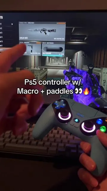 This #ps5 #controller is so sick 🔥🔥 #callofdutywarzone #pcgaming #codclips 